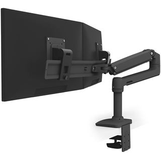 Ergotron LX dual bis max. 25", bis zu 5kg pro Display, VESA