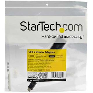 Startech USB-C auf HDMI Adapter mit HDR - 4K 60Hz, schwarz