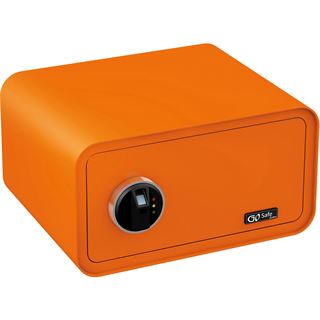 Olympia Tresor mit Fingerprint Gosafe 200, orange