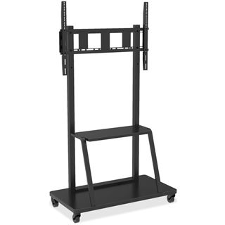 Techly TV Wagen Multifunktion, 55"-100" mit Ablage