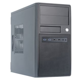 Chieftec CT-04B-350GPB Mini Tower 350 Watt schwarz