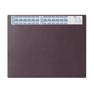 Durable Schreibunterlage Vollsichtpl/Kalender 65x52cm rot