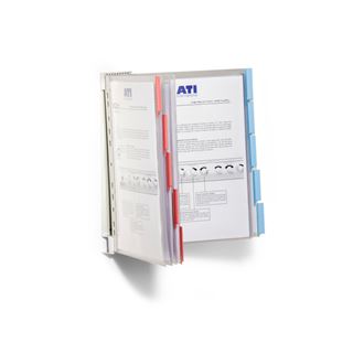 DURABLE Durable Sichtt.wandhalter FunctionWall10 fbgsort Sichttafel