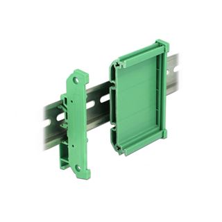 Delock Platinenhalterung für Hutschiene 20 cm lang