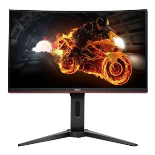 23,6" (59,94cm) AOC C24G1 schwarz/rot 1920x1080 1xDisplayPort /