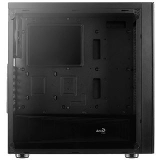 AeroCool Tor mit Sichtfenster Midi Tower ohne Netzteil schwarz