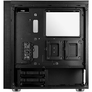 AeroCool Tor mit Sichtfenster Midi Tower ohne Netzteil schwarz
