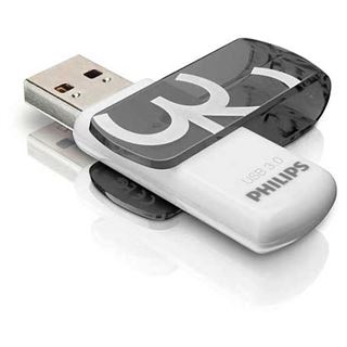 32GB Philips USB-Stick 3.0 USB Drive Vivid super fast, grau