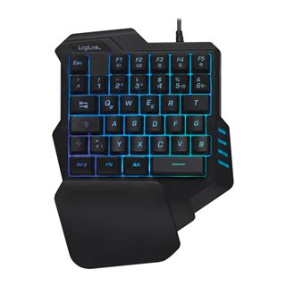 LogiLink ID0181 USB schwarz (kabelgebunden)