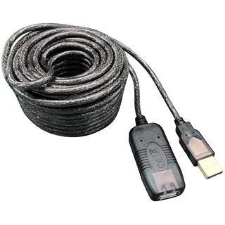 (€1,89*/1m) 10.00m Techly USB2.0 Verlängerungskabel