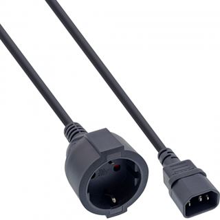 (€13,80*/1m) 0.50m InLine Kaltgeräte Adapter