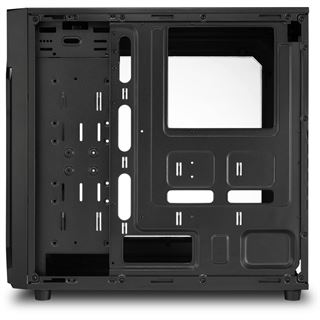 Sharkoon VG6-W LED blau mit Sichtfenster Midi Tower ohne Netzteil