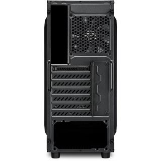 Sharkoon VG6-W LED blau mit Sichtfenster Midi Tower ohne Netzteil