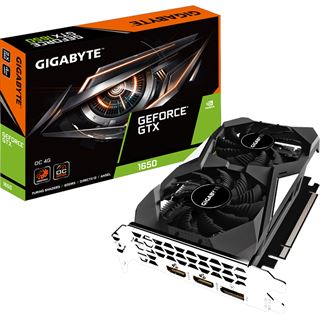 4GB Gigabyte GeForce GTX 1650 OC 4G Aktiv PCIe 3.0 x16 (Retail)