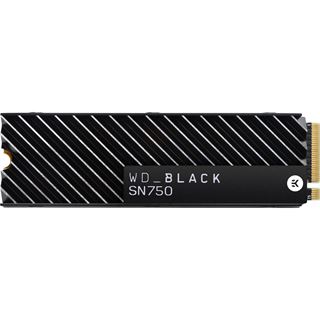 1TB WD Black SN750 Gaming mit Kühlkörper M.2 2280 PCIe 3.0