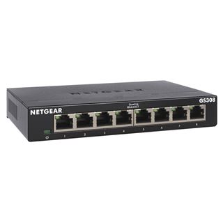 Netgear GS308 8x 10/100/1000 Mbit Desktop Switch (GS308-300PES)