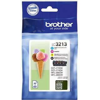 Brother LC-3213VAL schwarz, cyan, magenta, gelb