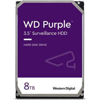 8TB WD Purple WD82PURZ 256MB 3.5" (8.9cm) SATA 6Gb/s