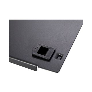 Inter-Tech IPC 19" Blindplatte 4HE, geklippt, schwarz