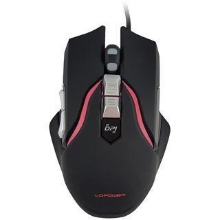 LC-Power m715B USB schwarz (kabelgebunden)