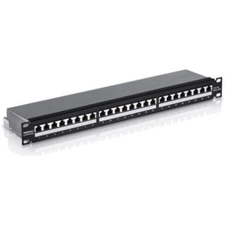 TrendNet Patchpanel 24-port Cat6a geschirmt 19"