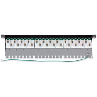 TrendNet Patchpanel 24-port Cat6a geschirmt 19"