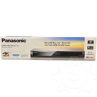 Panasonic DMR-UBS70EGS UHD Blu ray-Recorder Twin HD DVB-S/S2, 500 GB,