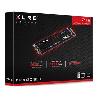 2TB PNY XLR8 CS3030 M.2 2280 NVMe PCIe 3.0 x4 3D-NAND TLC