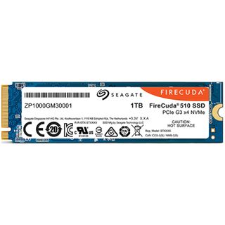 1TB Seagate FireCuda 510 SSD M.2 2280 PCIe 3.0 x4 NVMe 1.3 3D-NAND