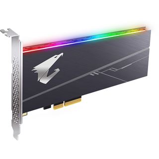 512GB Gigabyte Aorus RGB AIC Add-In PCIe 3.0 x4 NVMe 1.3 3D-NAND TLC