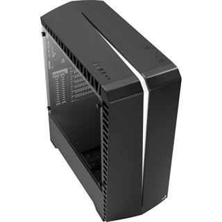 AeroCool Scar mit Sichtfenster Midi Tower ohne Netzteil schwarz