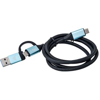 (&euro;12,90*/1m) 1.00m I-Tec USB3.0 Anschlusskabel Super-Speed USB A