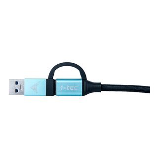 (&euro;12,90*/1m) 1.00m I-Tec USB3.0 Anschlusskabel Super-Speed USB A