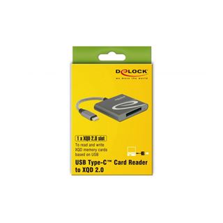 Delock Card Reader USB Type-CÖ für XQD 2.0 Speicherkarten