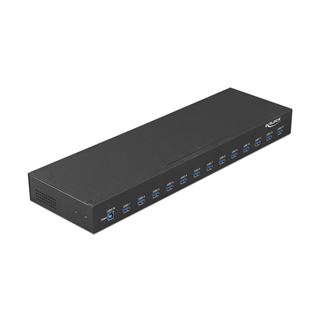 Delock 19 Industrie Hub 13 x USB 3.1 Gen 1 Typ-A