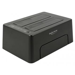 Delock USB Type-CÖ 3.1 Dockingstation für 2 x SATA HDD /
