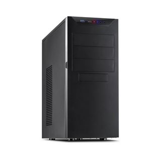 Inter-Tech IT-8833 Velvet II Midi Tower ohne Netzteil schwarz