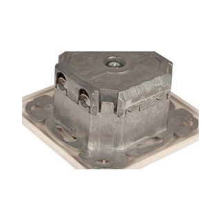 EFB Elektronik Datendose Cat6 250MHz, oben unten, weiss