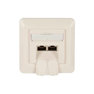 EFB Elektronik Datendose Cat6 250MHz, oben unten, weiss