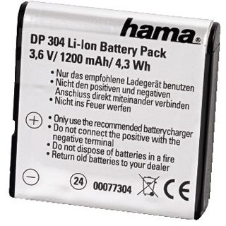 Hama Casio Akku Li-Ionen NP-40 3,6V/1200mAh