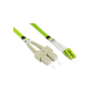 (€2,69*/1m) 10.00m Good Connections LWL Duplex Patchkabel 50/125