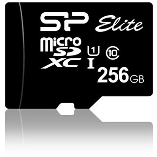 256GB Silicon Power MicroSD UHS-1 Elite/CL.10 inkl. Adap