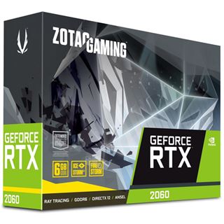 6GB ZOTAC GeForce RTX 2060 Aktiv PCIe 3.0 x16 (Retail)