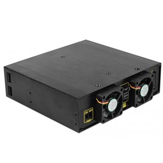 Delock Wechselrahmen 5.25 f&uuml;r 4 x 2.5 SATA / SAS HDD / SSD 12