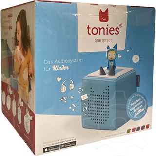 Tonies Starterset ( Toniebox + Kreativ-Tonie-Hörfigur), hellblau