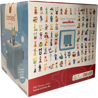 Tonies Starterset ( Toniebox + Kreativ-Tonie-Hörfigur), hellblau
