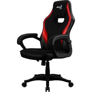 AeroCool Gaming Stuhl AERO 2 ALPHA, schwarz/rot