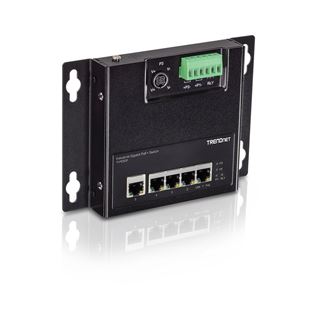 TrendNet Industrie Switch 5 Port Gbit Unman. PoE+ FA Metal