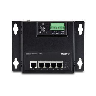 TrendNet Industrie Switch 5 Port Gbit Unman. PoE+ FA Metal