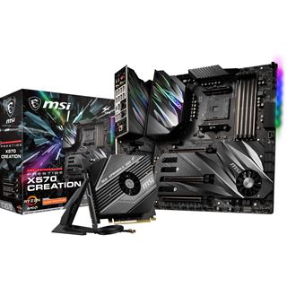 MSI PRESTIGE X570 CREATION AMD X570 So.AM4 Dual Channel DDR4 EATX